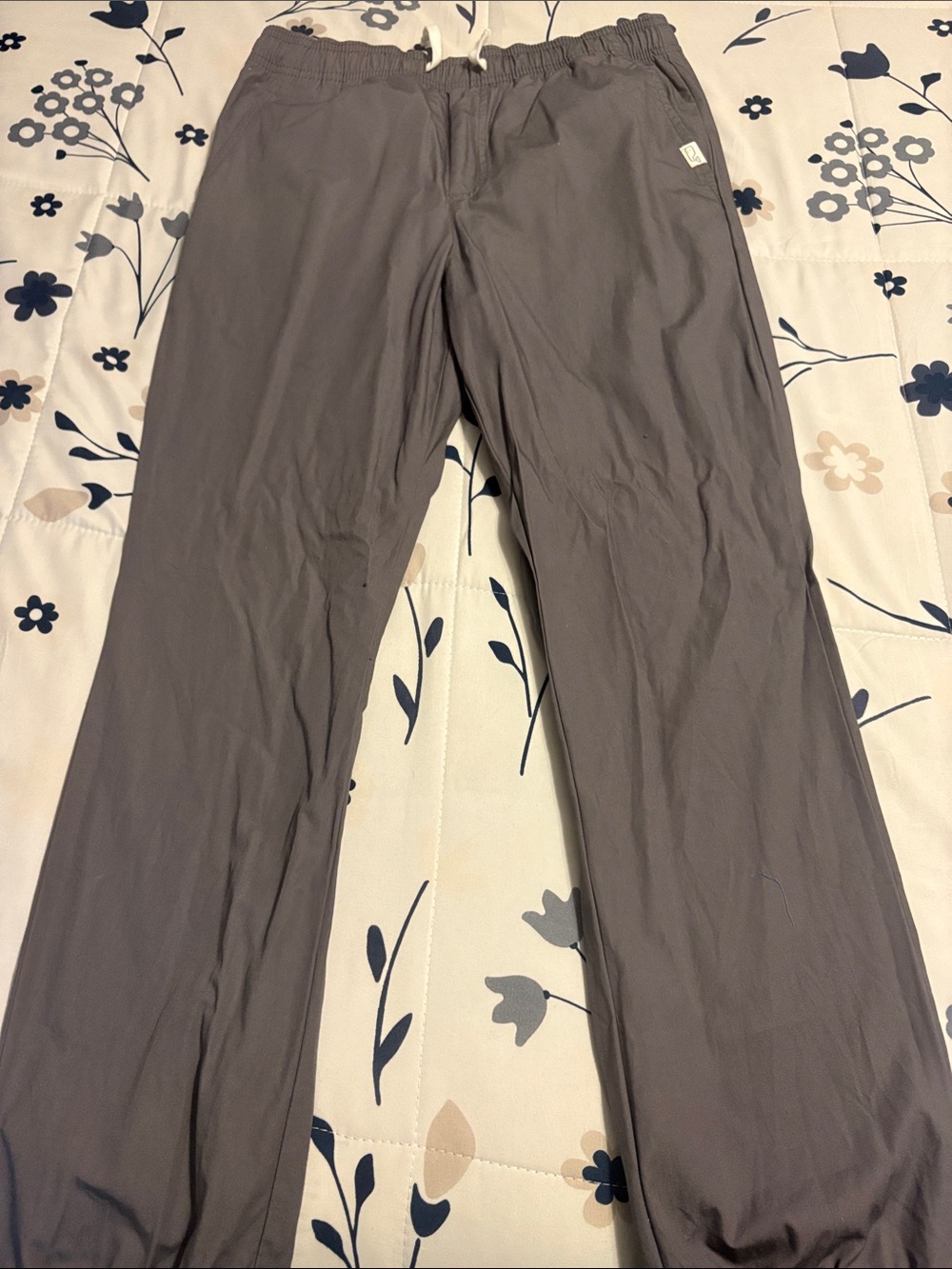 Vineyard Vines Gray Kids Casual Drawstring Pants